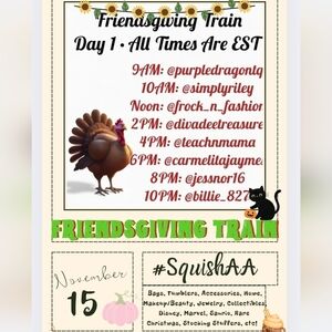 🦃🚂FRIENDSGIVING TRAIN!!